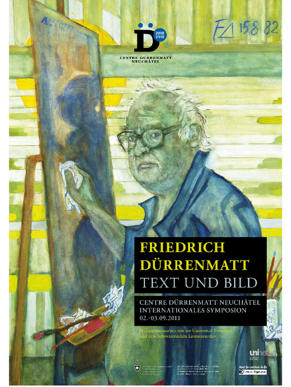 Friedrich Dürrenmatt: Text und Bild. Internationales Symposion