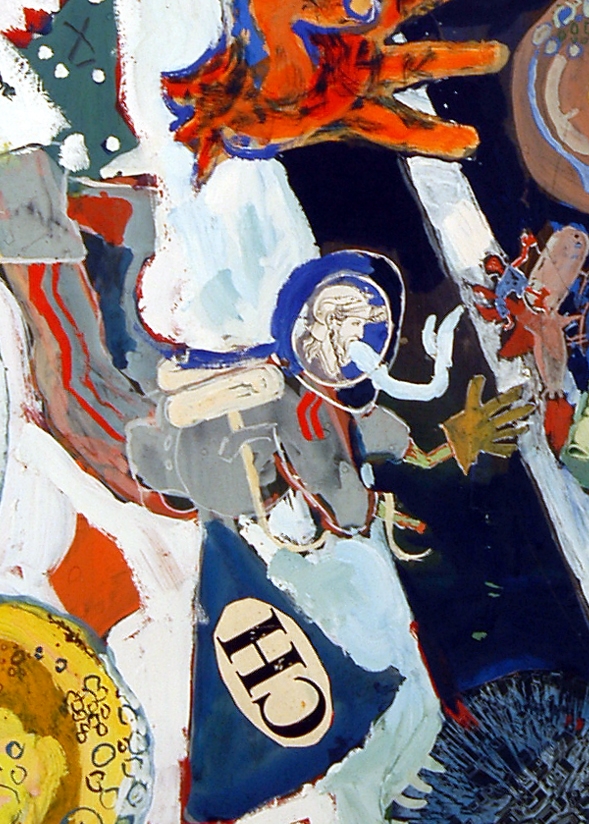 Les Physiciens II : Psaume de l’Univers (détail), 1973