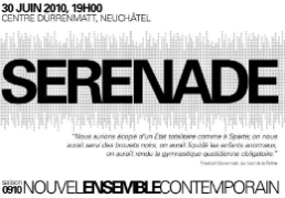Concert NEC - Sérénade